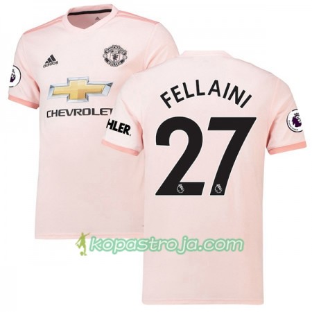 Billiga Fotbollströjor Manchester United Fellaini 27 Borta tröja 2018/19 Kortärmad